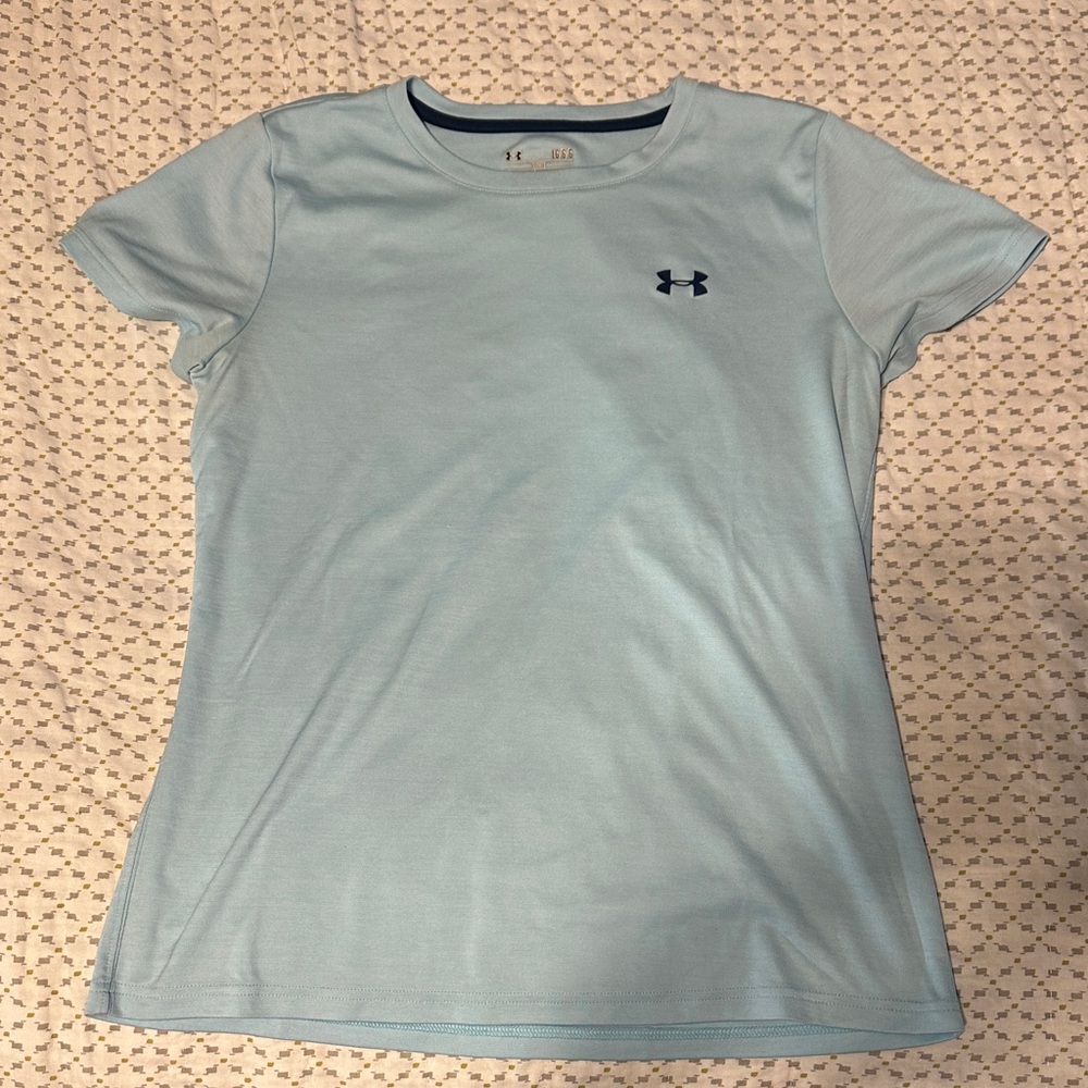 Under Armour Sky Blue Crew Neck Tee